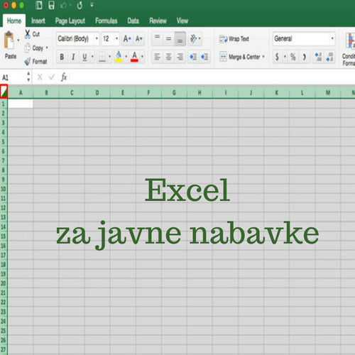 excel za javne nabavke